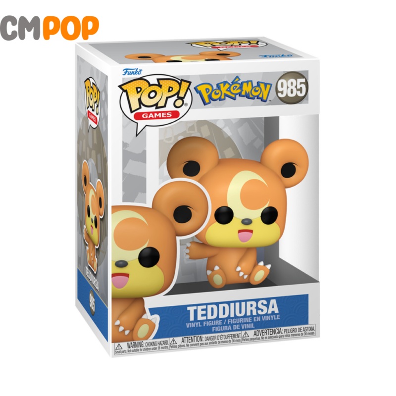 Teddiursa - #985 - Funko Pop! - Pokemon