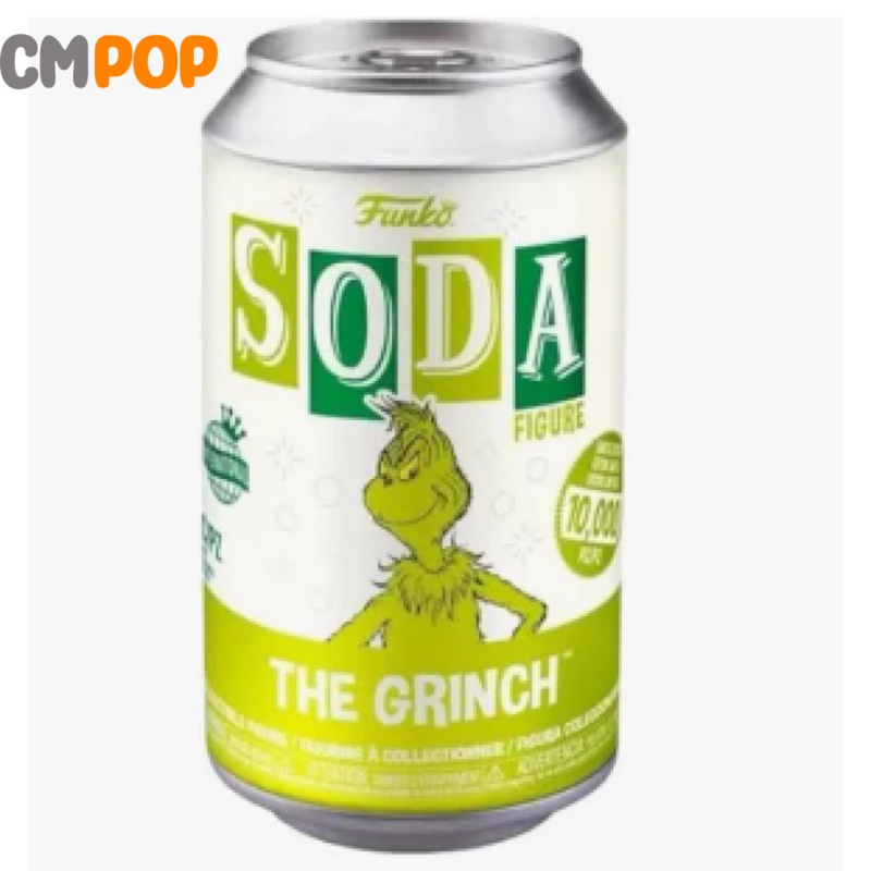 The Grinch - Funko Vinyl Soda - 10,000 Pieces  - Chance Of Chase