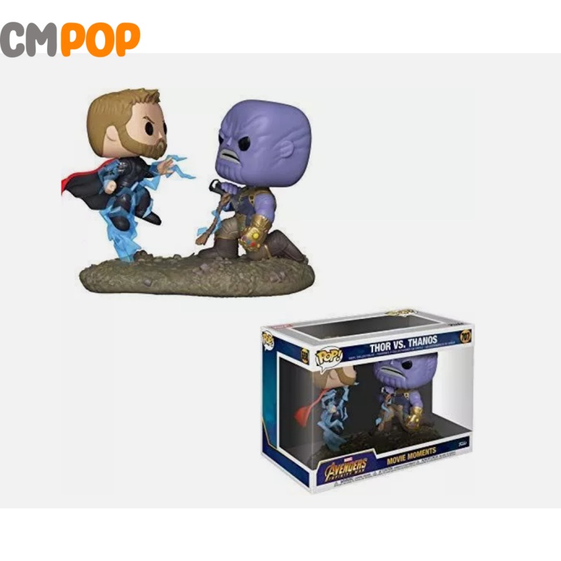 Thor VS. Thanos - Movie Moments  - #707 - Funko Pop! - Marvel   - Avengers Infinity War