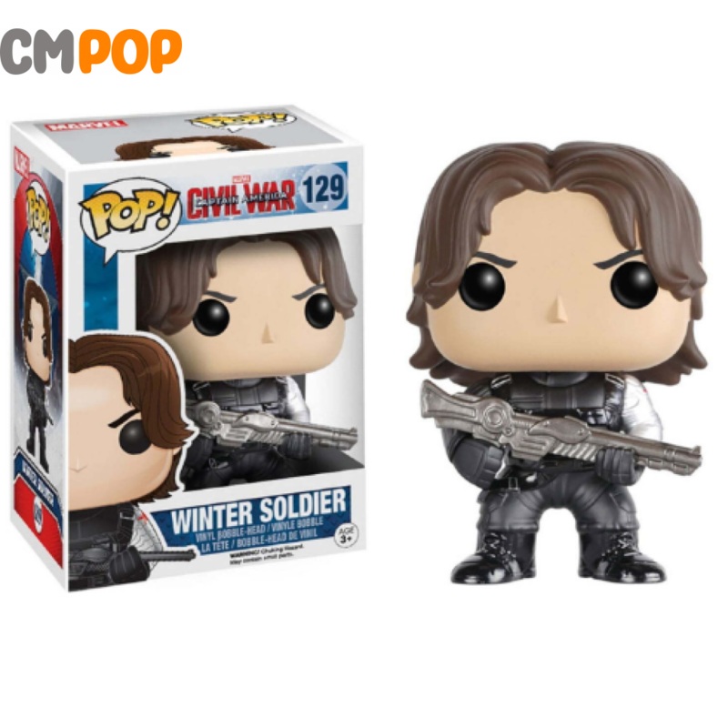 Winter Soldier - #129 - Funko Pop! - Civil War