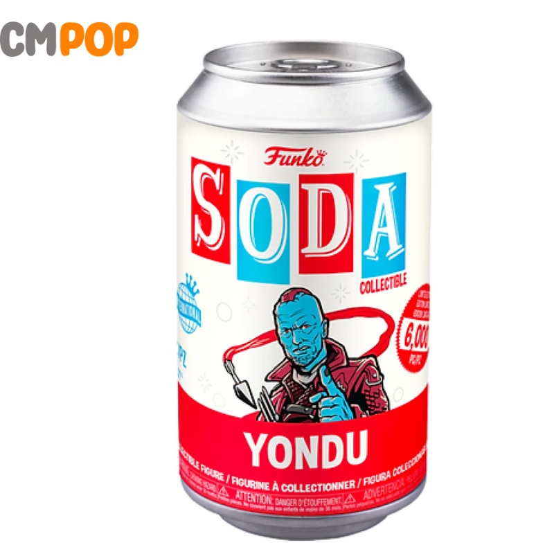 Yondu - Funko Vinyl Soda - 6,000 Pieces  - Chance Of Chase