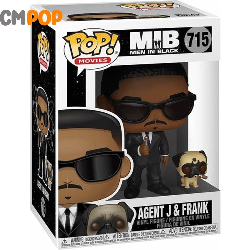 Agent J & Frank - #715 - Funko Pop! - Movies - Men In Black