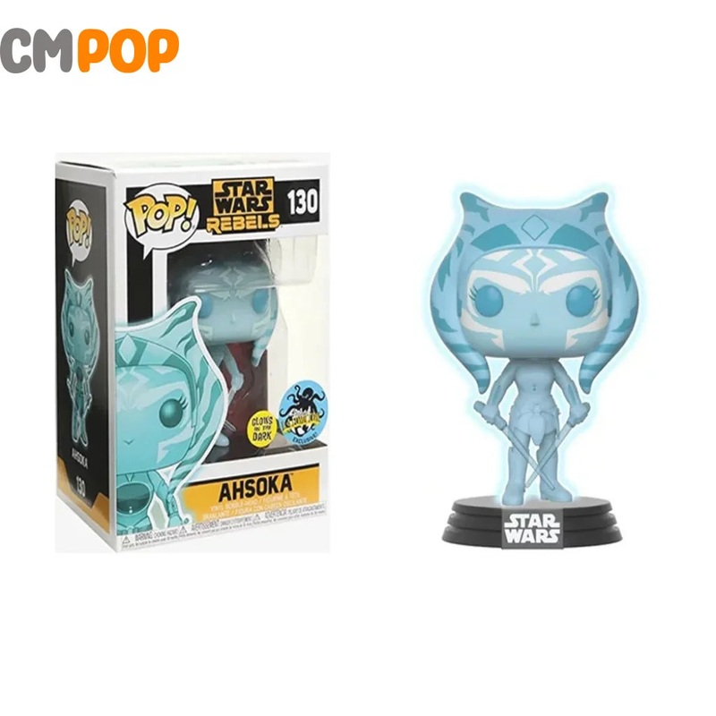 Ahsoka - #130 - Funko Pop! - Star Wars - GITD - La Comic Con Exclusive