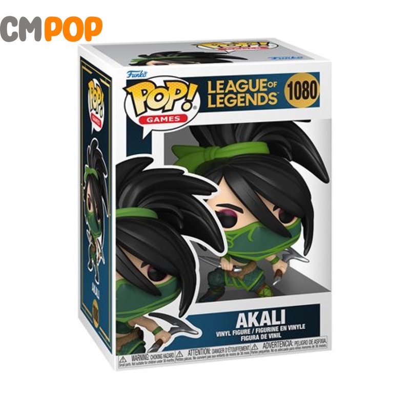 Akali - #1080 - Funko Pop! - League Of Legends - Games