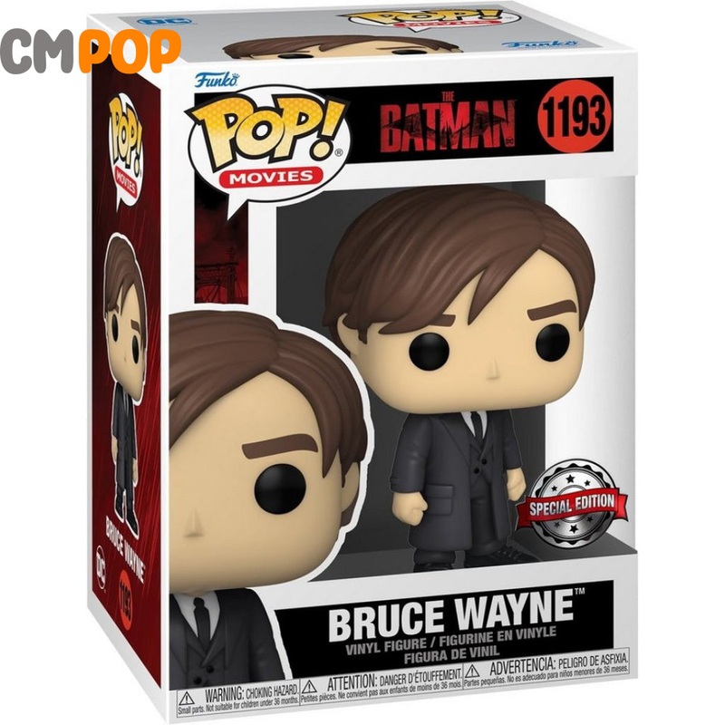 Bruce Wayne - #1193 - Funko Pop! - The Batman - Special Edition