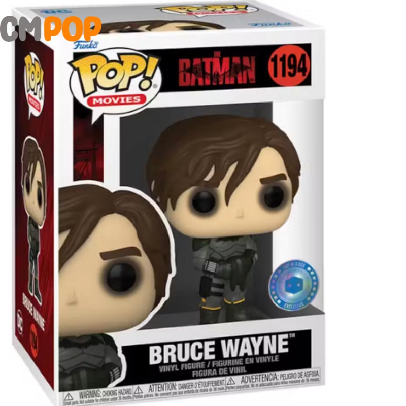 Bruce Wayne - #1194 - Funko Pop! - The Batman - Pop In The Box Exclusive