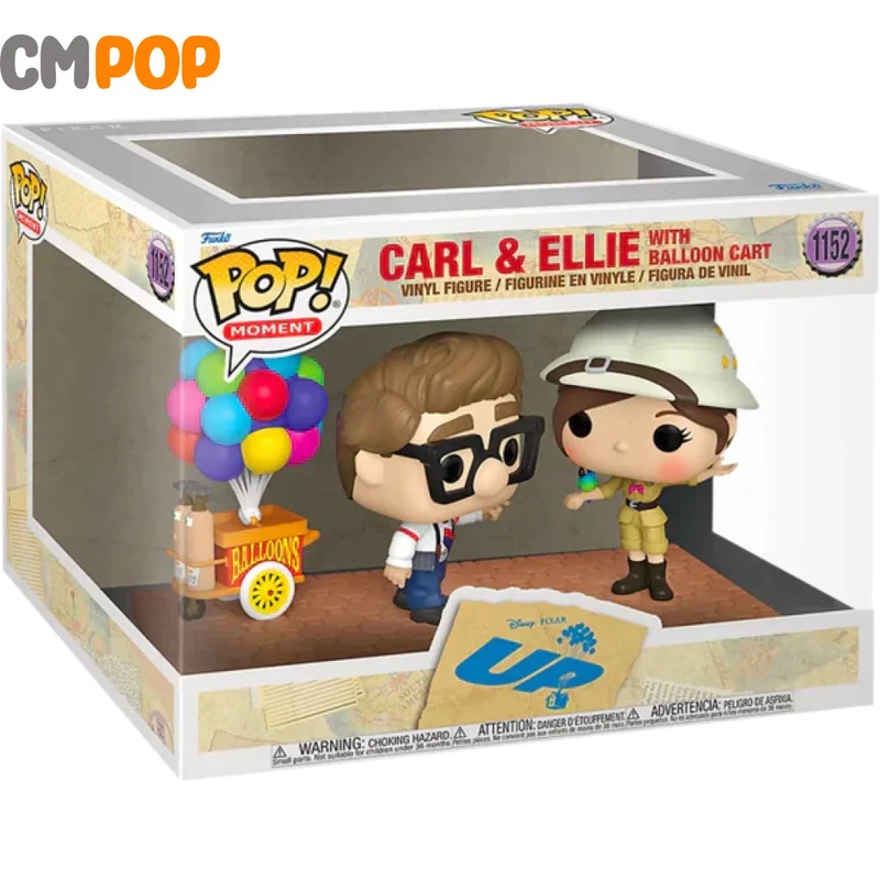 Carl and Ellie with Balloon Cart - #1152 - Funko Pop! - UP