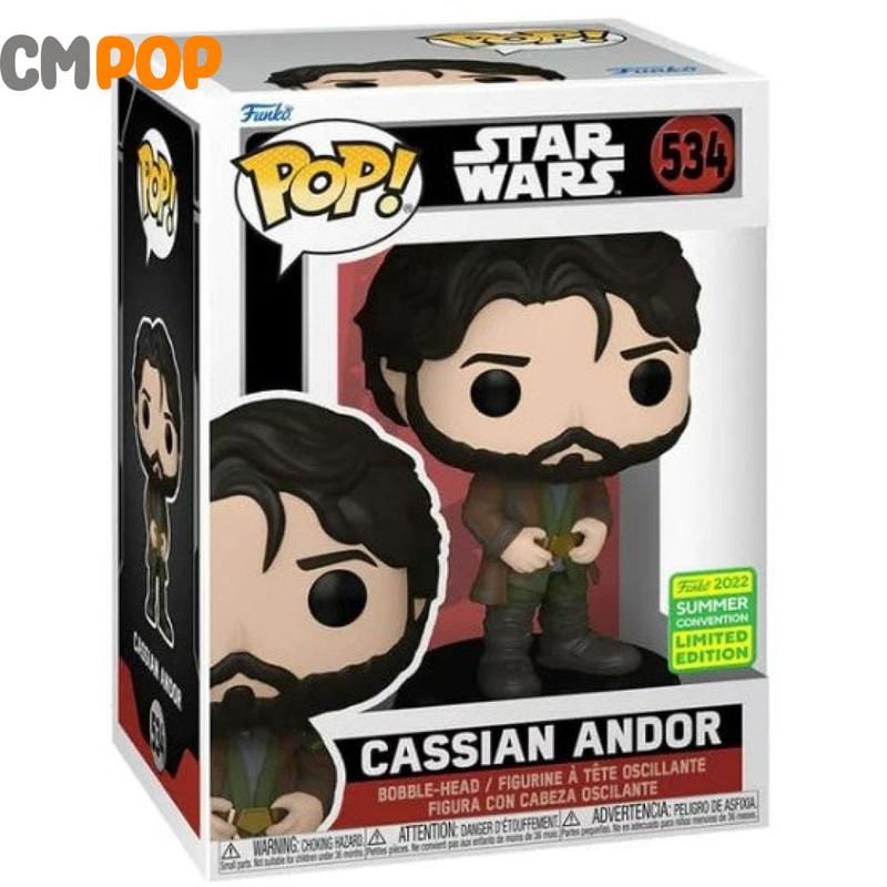 Cassian Andor - #534 - Funko Pop! - Star Wars - 2022 Convention Exclusive