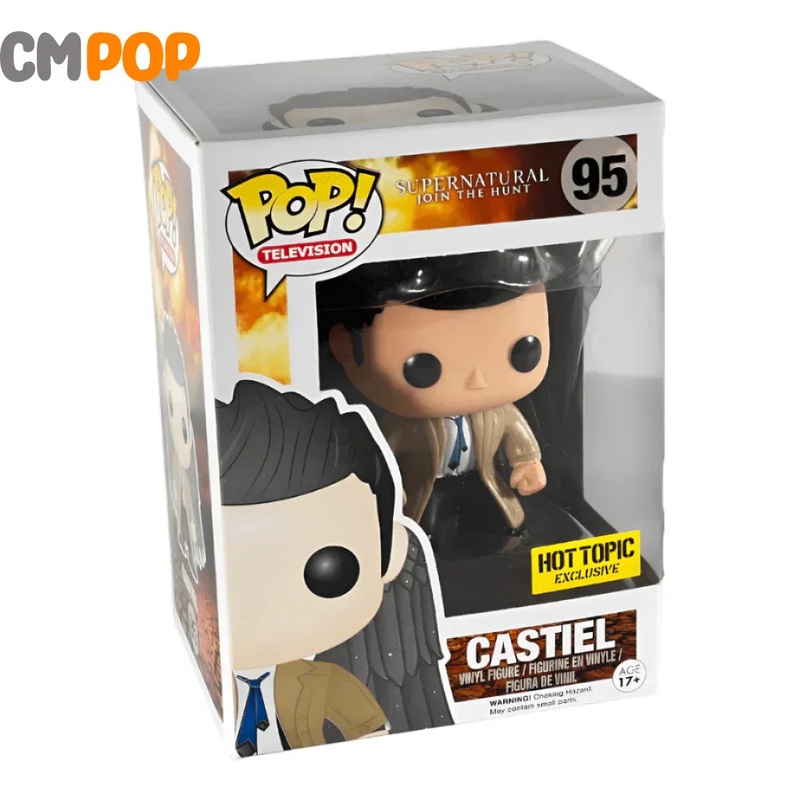 Castiel  - #95  - Funko Pop! - Television - Supernatural Join the Hunt - Hot Topic Exclusive