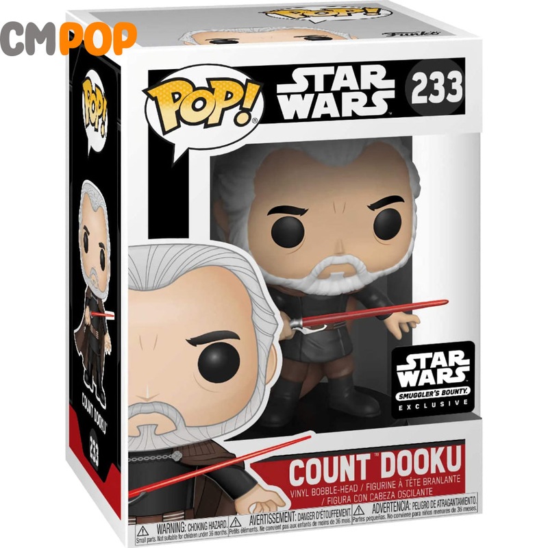 Count Dooku - #233 - Funko Pop! - Star Wars - Smugglers Bounty Exclusive
