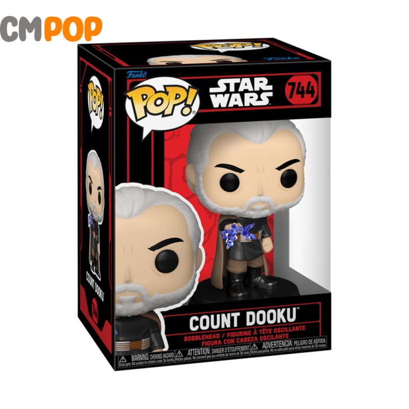 Count Dooku- #744 - Funko Pop!  - Star Wars