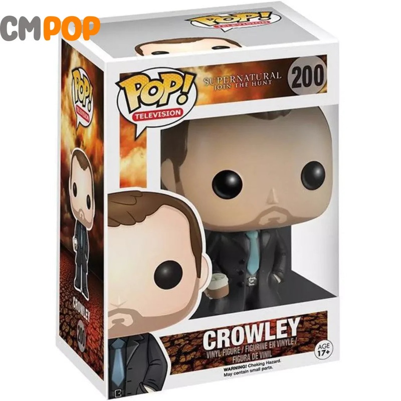 Crowley - #200  - Funko Pop! - Television - Supernatural Join the Hunt