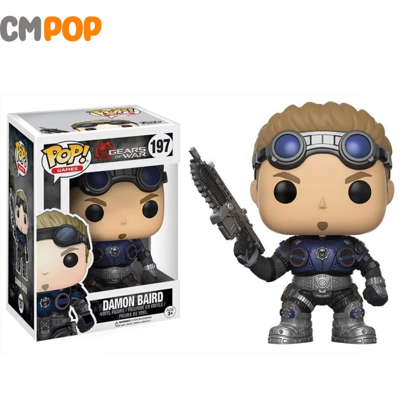 Damon Baird  - #197 - Funko Pop! - Games - Gears Of War
