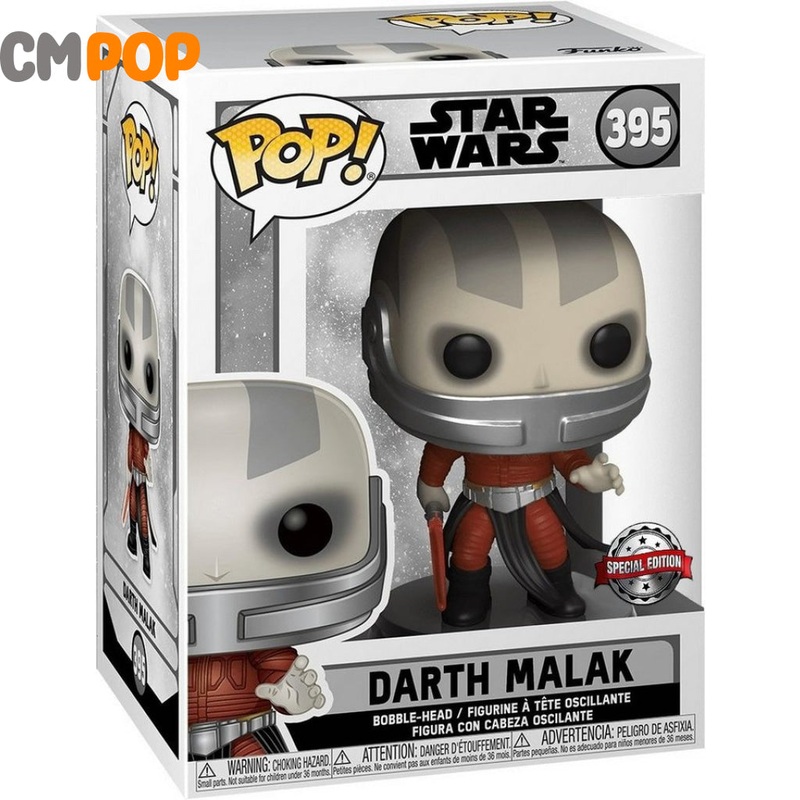 Darth Malak  - #395-Funko Pop! -  Star Wars - Special Edition