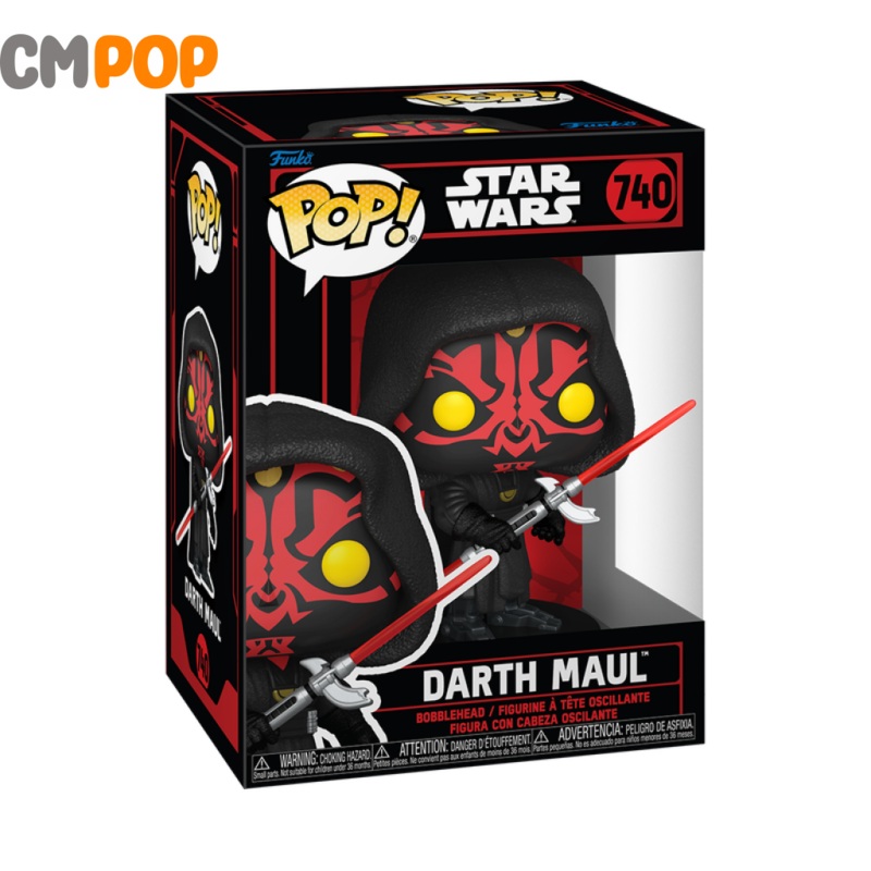 Darth Maul - #740 - Funko Pop!  - Star Wars