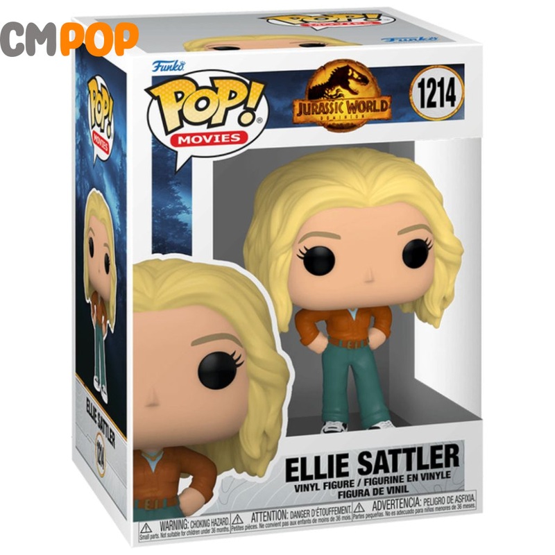 Dr.Ellie Sattler - #1214 - Funko Pop! - Jurassic World - Movies