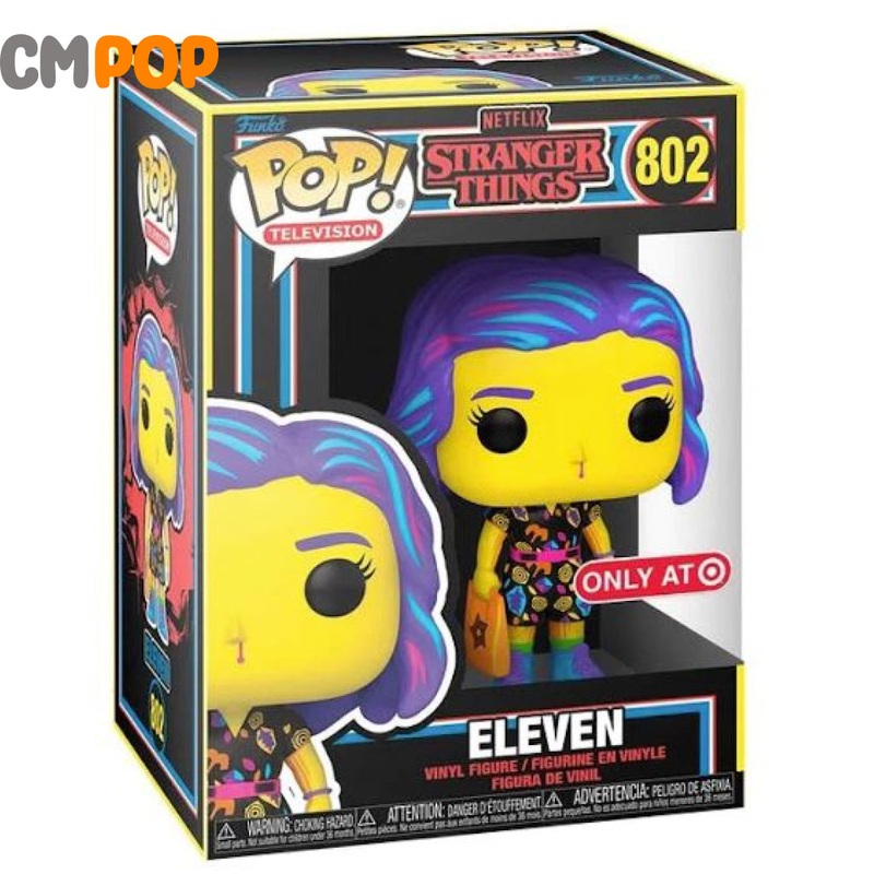 Eleven Blacklight - #802 - Funko Pop! - Stranger Things - Target Exclusive