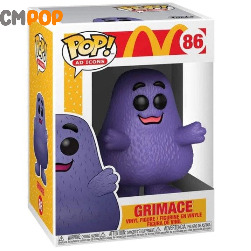 Grimace - #86 - Funko Pop! - McDonalds - Ad Icons