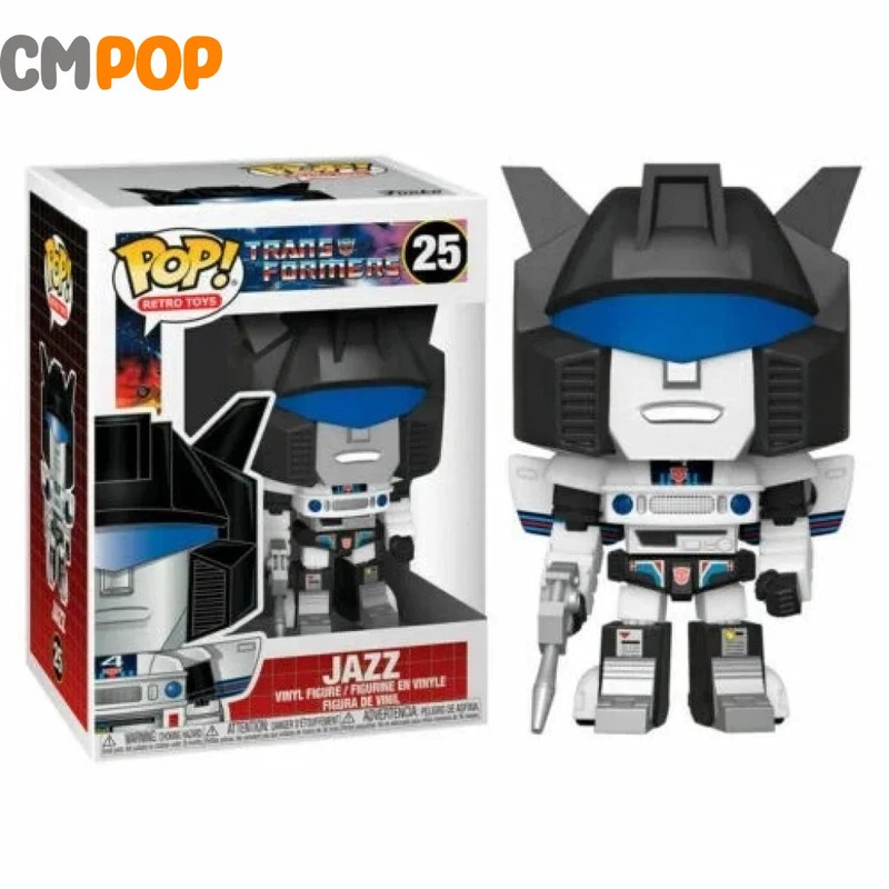 Jazz - #25 - Funko Pop! -Retro Toys - Transformers