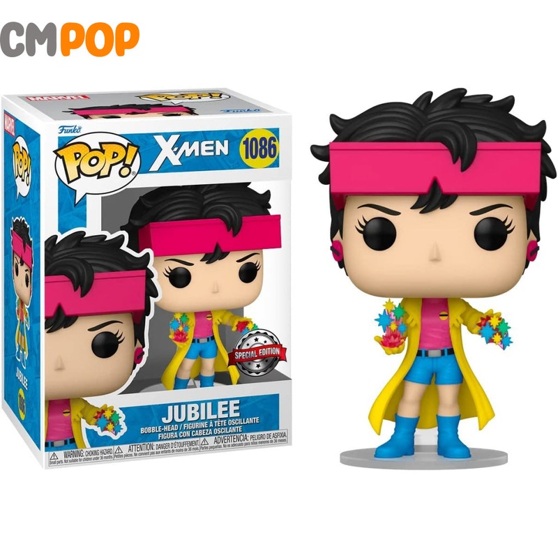Jubilee - #1086 - Funko Pop! - Marvel X-men - Special Edition