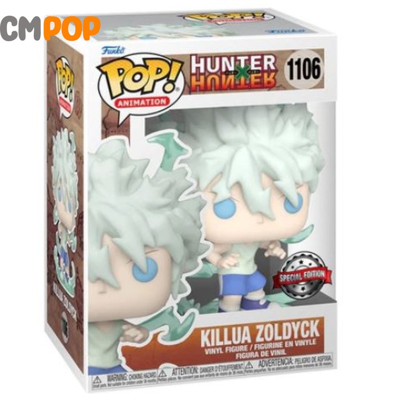 Killua Zoldyck- #1106 - Funko Pop! - Hunter x Hunter - Special Edition Exclusive