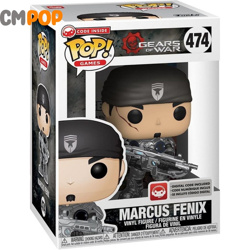 Marcus Fenix  - #474 - Funko Pop! - Games - Gears Of War