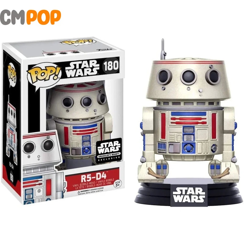 R5_D4 - #180 - Funko Pop! - Star Wars - Star Wars Smugglers Bounty Exclusive