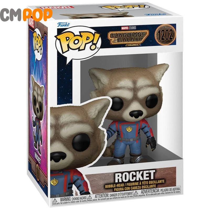 Rocket- #1202 - Funko Pop! - Guardians of the galaxy Vol 3