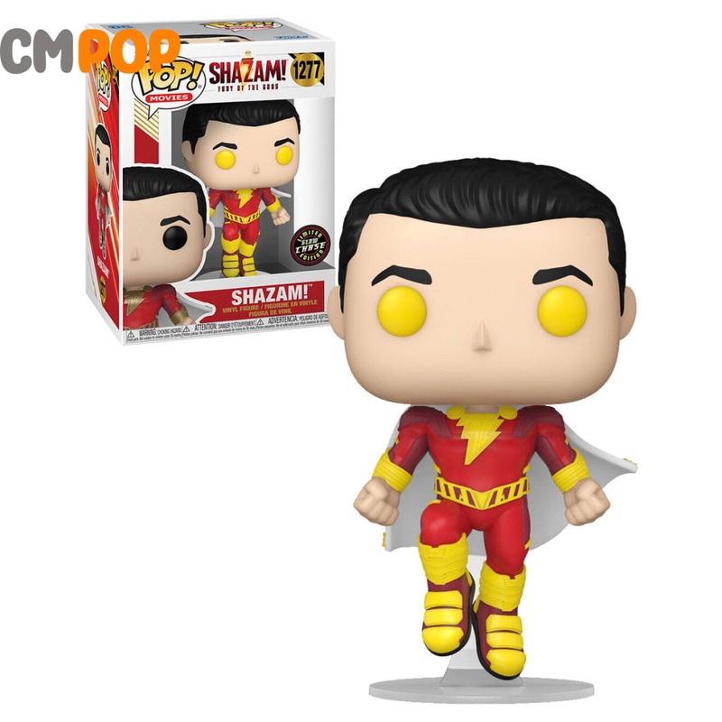 Shazam- #1277 - Funko Pop! - Movies - Shazam - Glow Chase Limited Edition