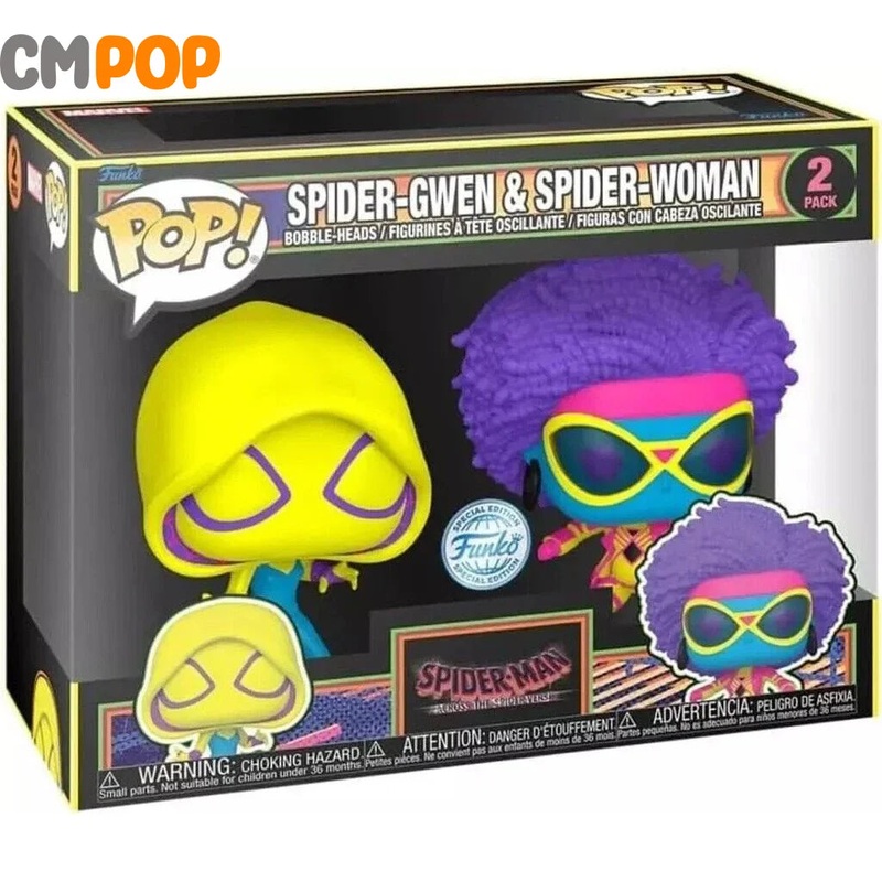 Spider-Gwen & Spider-Woman - 2 Pack - Funko Pop! - Spider-man Across The Spiderverse - Marvel - Special Edition