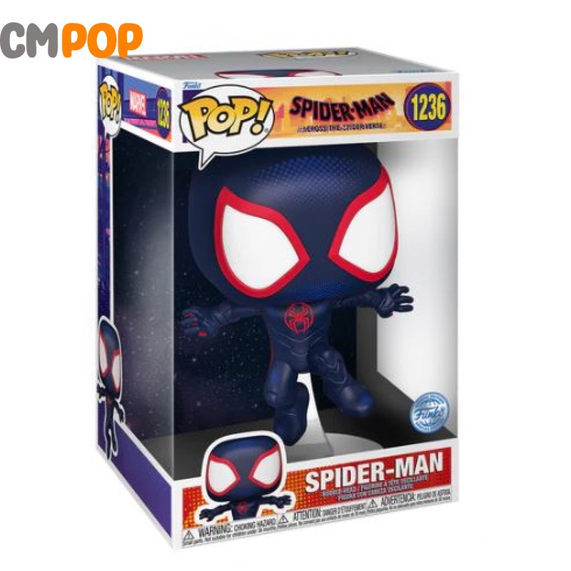 Spider-man 10 Inch - #1236 - Funko Pop! - Marvel Into The Spiderverse 2