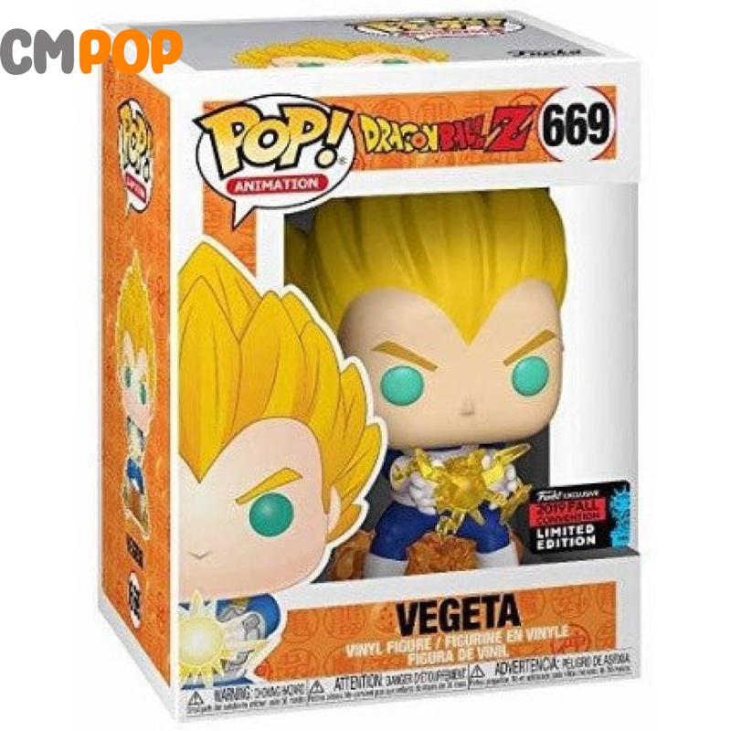 Vegeta - #669 - Funko Pop! - Dragonball Z - NYCC 2019 Convention Exclusive