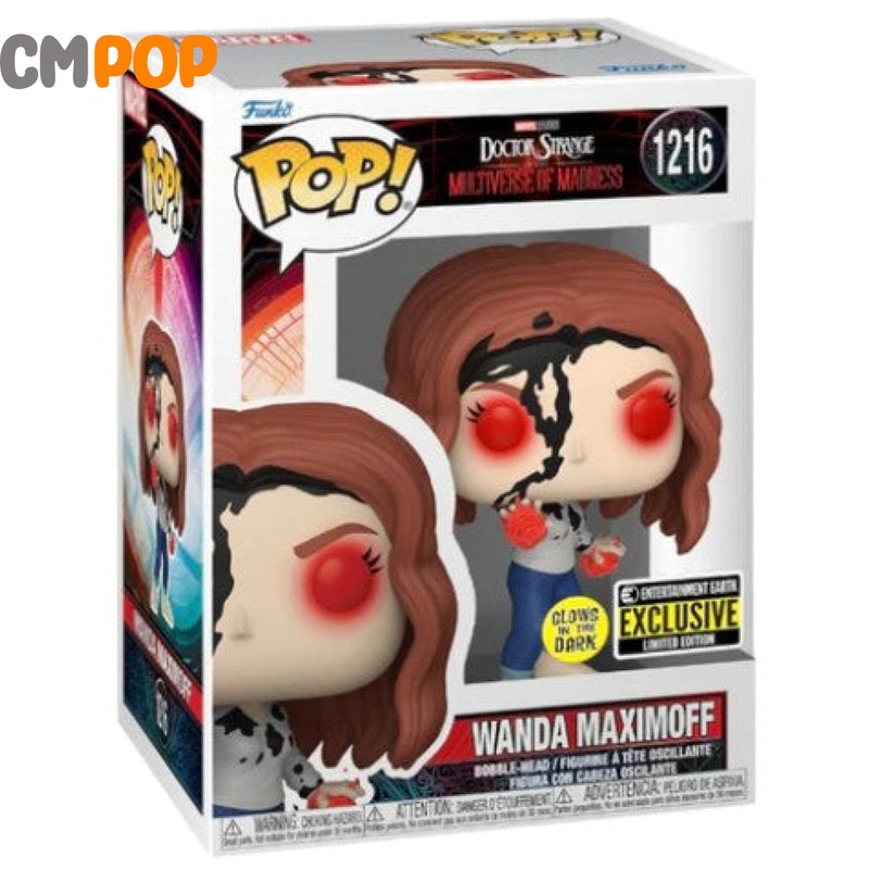 Wanda Maximoff - #1216 - Dr Strange Multiverse of Madness - Funko Pop! - Marvel - Entertainment Earth Exclusive