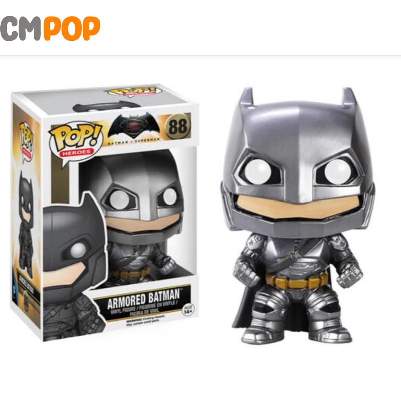 Armored Batman  - #88 - Funko Pop! - Heros - DC Comics Exclusive