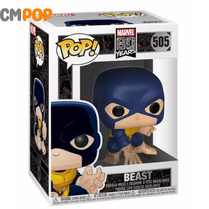 Beast - #505 - Funko Pop!  - Marvel 80 Years