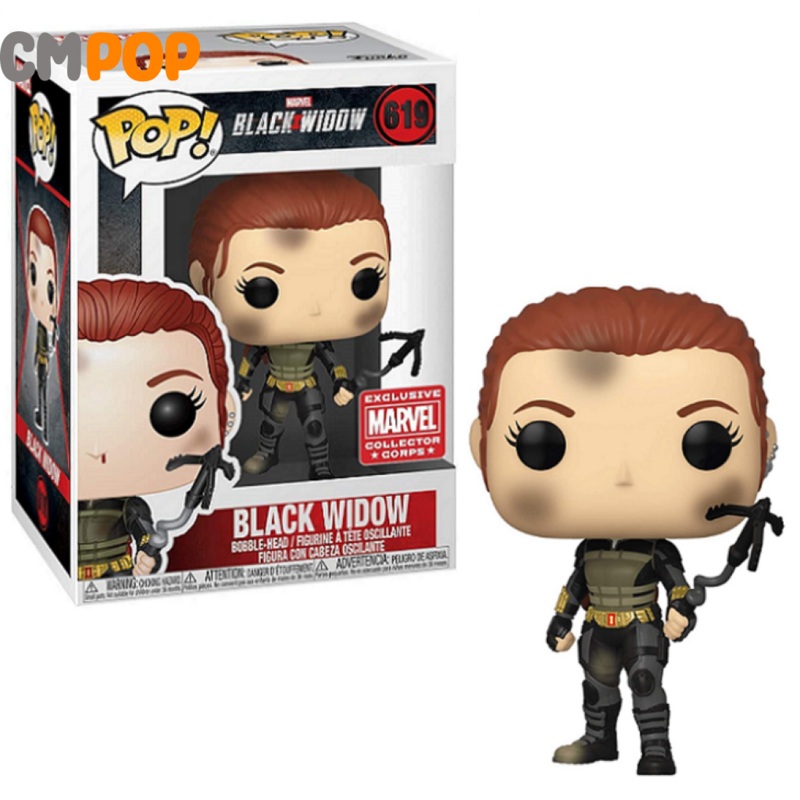 Black Widow - #619 - Funko Pop!  - Marvel - Black Widow - MCC Exclusive