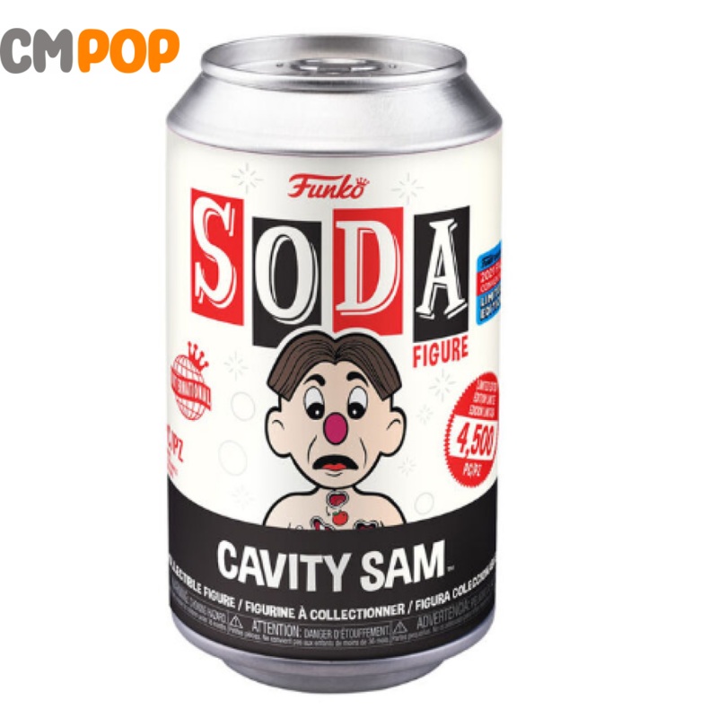 Cavity Sam - Funko Vinyl Soda  4.500 Pieces - Chance Of Chase - Operation