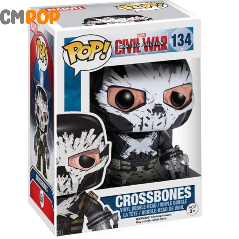 Crossbones  - #134- Funko Pop!  - Marvel - Civil War