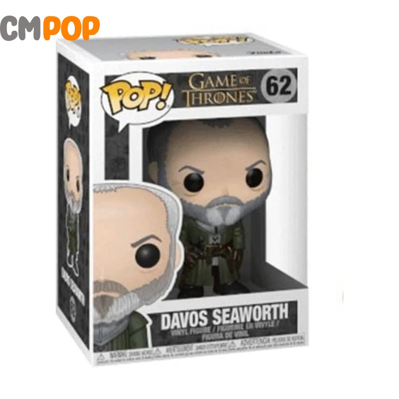 Davos Seaworth - #62 - Funko Pop! - Game Of Thrones - 8/10 condition