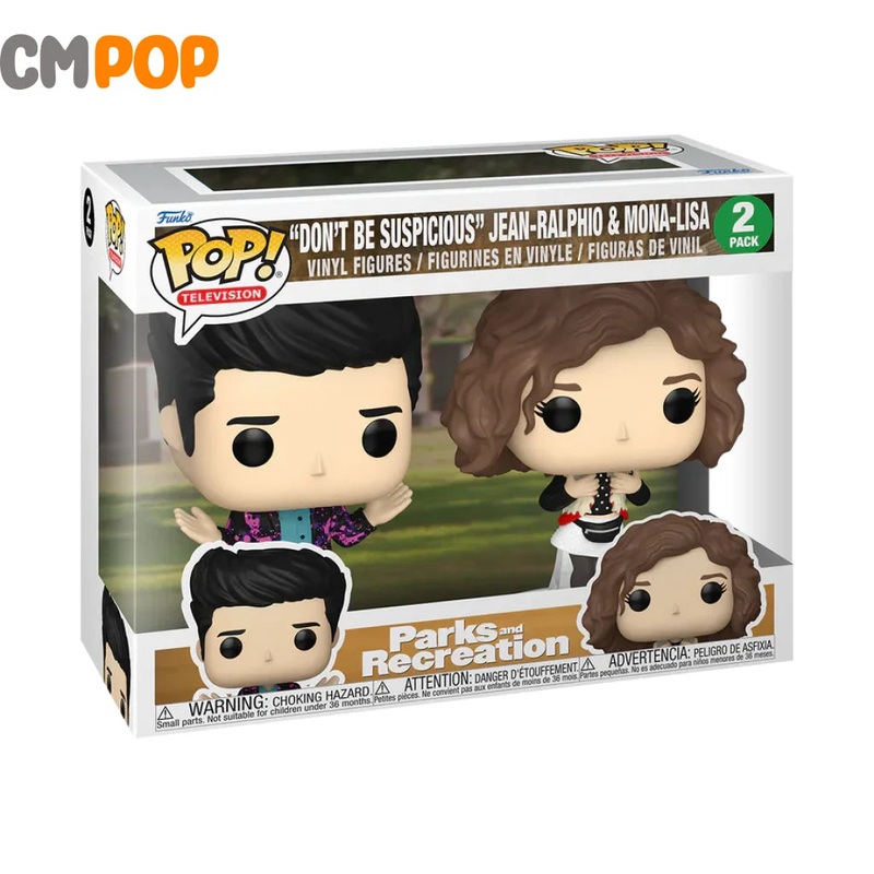 Don't Be Suspicious - Jean-Ralphio And Mona-Lisa  - Funko Pop! - Parks and Rec