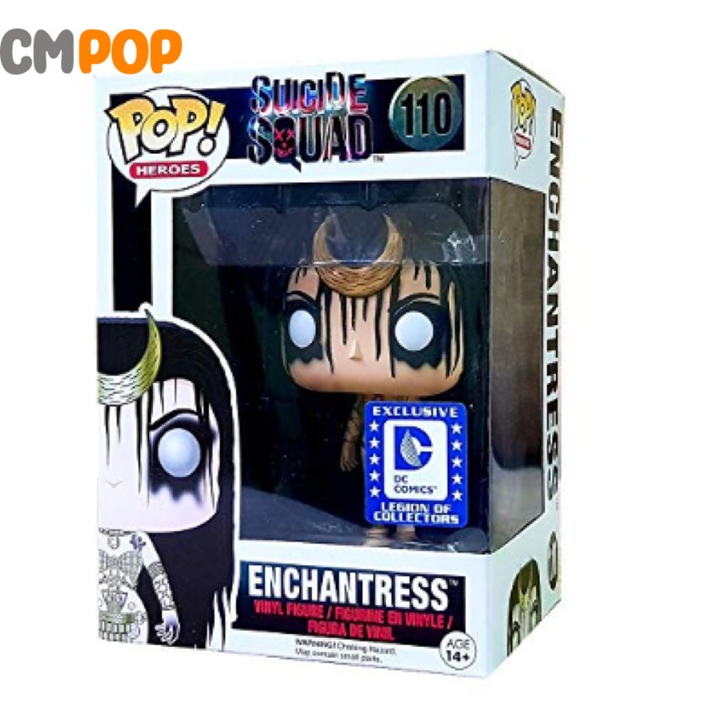 Enchantress - #110 - Funko Pop! - Suicide Squad -Heroes -  DC Comic Exclusive