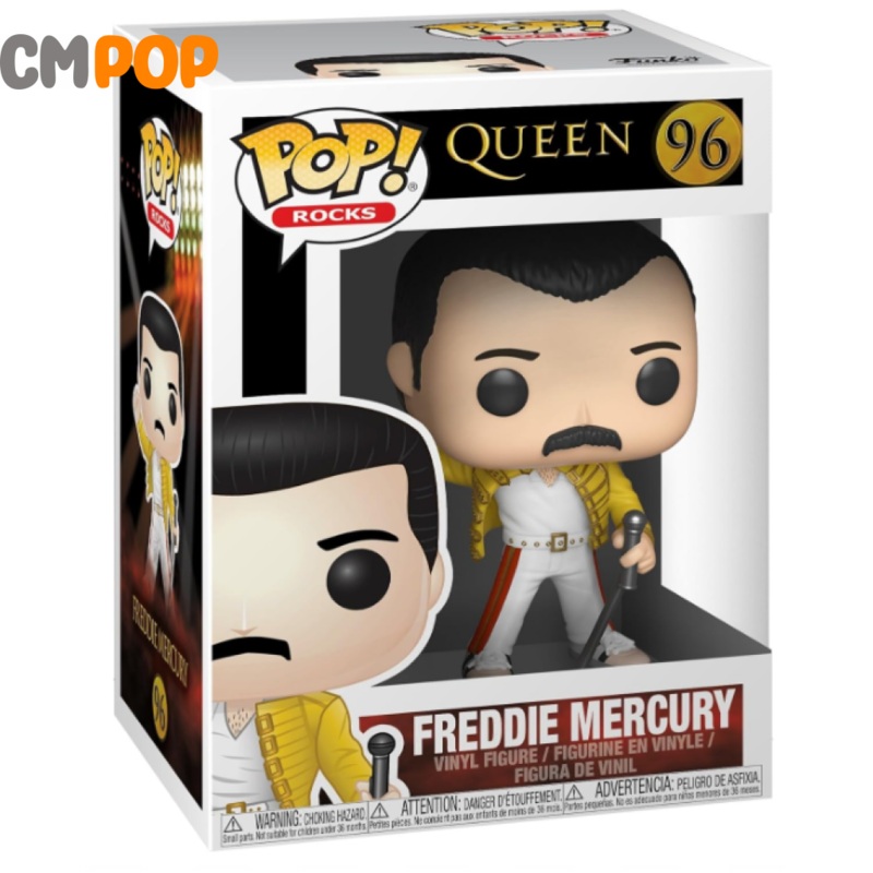 Freddy Mercury  - #96 - Funko Pop! - Pop Rocks