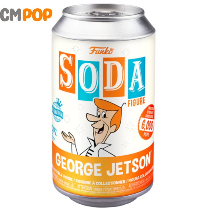 George Jetson - Funko Vinyl Soda  6000 Pieces - Chance Of Chase - The Jetsons