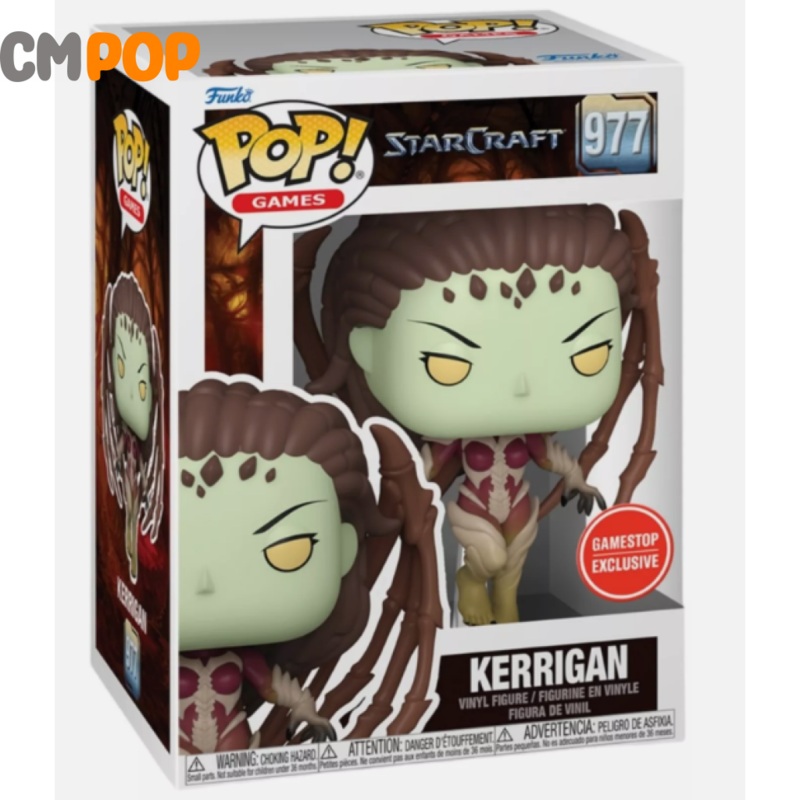 Kerrigan  - #977- Funko Pop! - Star Craft - Games - GameStop Exclusive