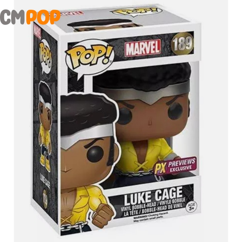 Luke Cage  - #189 - Funko Pop!  - Marvel PX Previews Exclusive