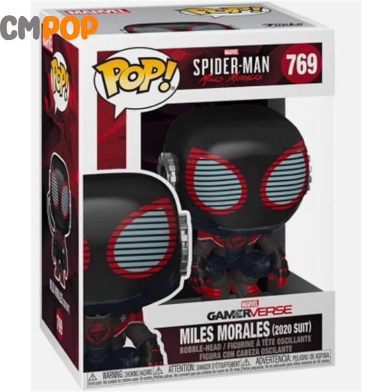 Miles Morales 2020 Suit - #769 - Funko Pop! -  Marvel - Spider -Man