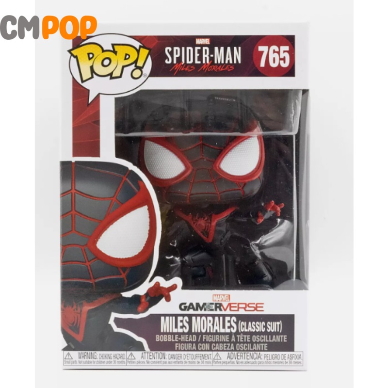 Miles Morals  (Classic Suit) - #765 - Funko Pop! - Marvel -Spider-Man