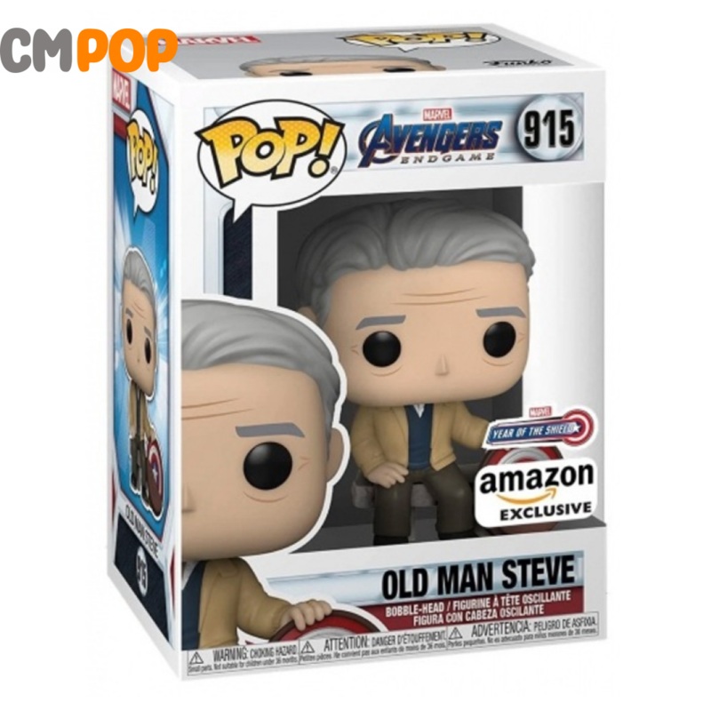 Old Man Steve - #915 - Funko Pop!  - Marvel - Avengers - Amazon Exclusive