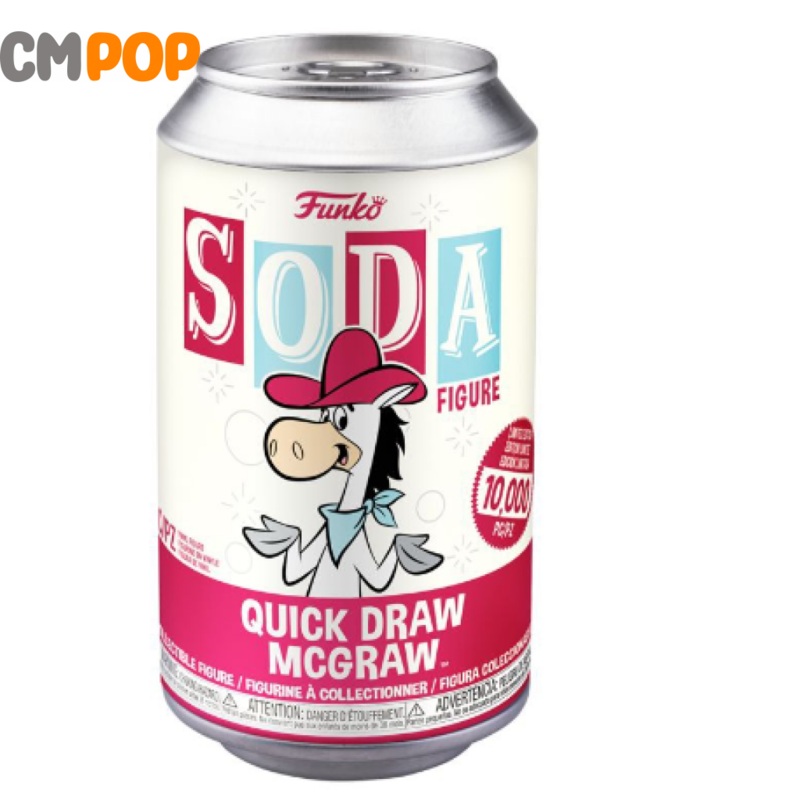 Quick Draw McGraw - Funko Vinyl Soda  10.000 Pieces - Chance Of Chase