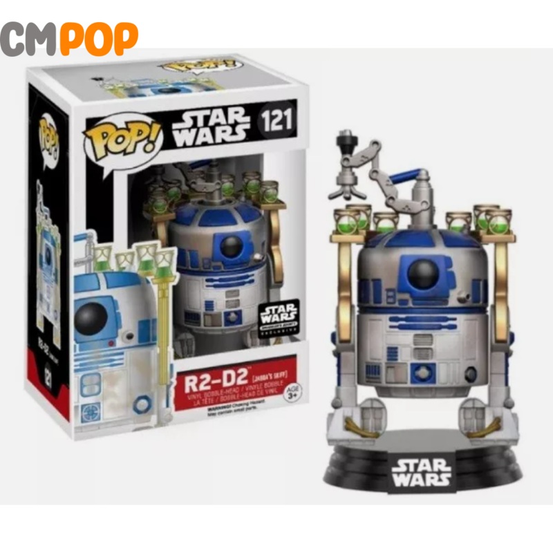 R2-D2 (Jabba's Skiff) #121 - Funko Pop! - Star-Wars - Smugglers Bounty Exclusive